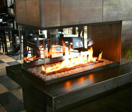 regency outdoor fireplace
