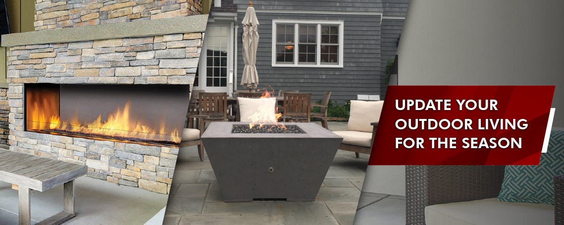 gas outdoor fireplaces