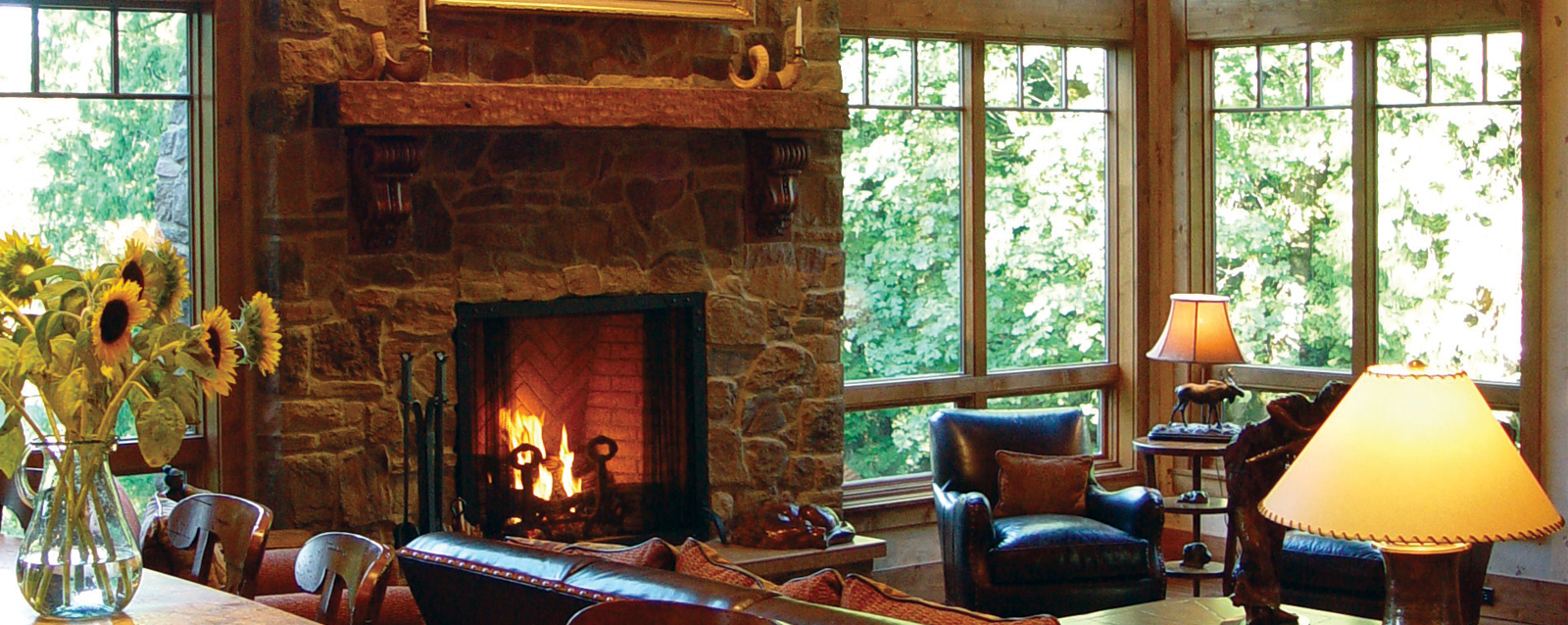 regency outdoor fireplace